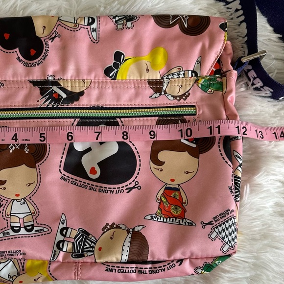 Harajuku Lovers "Paper Dolls" Crossbody/Messenger Bag - Picture 7 of 9